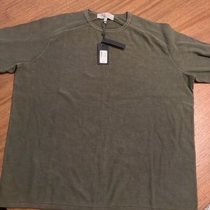 Rag & Bone “Olive Night Clayton Crew”.